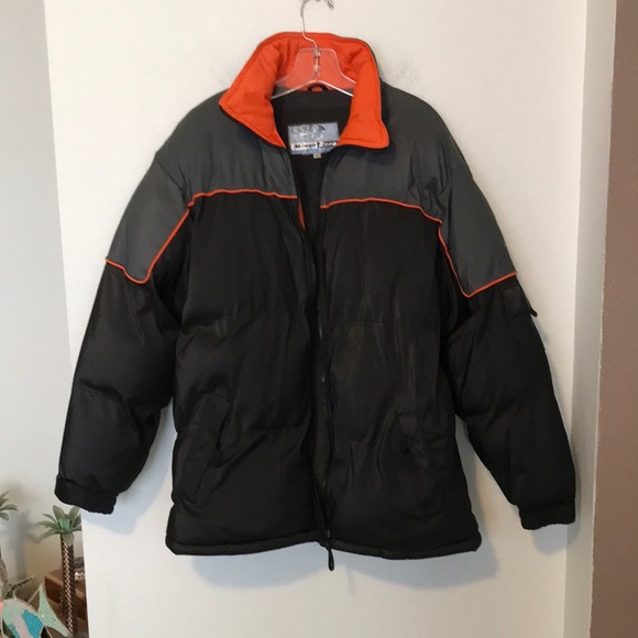 MINUS ZERO OUTERWEAR HEAVY JACKET  SZ XL MISSING ZIP HOOD OTHERWISE GREAT COND. - Picture 2 of 8